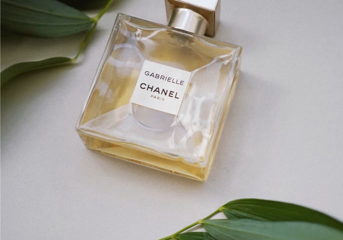 A bottle of parfum